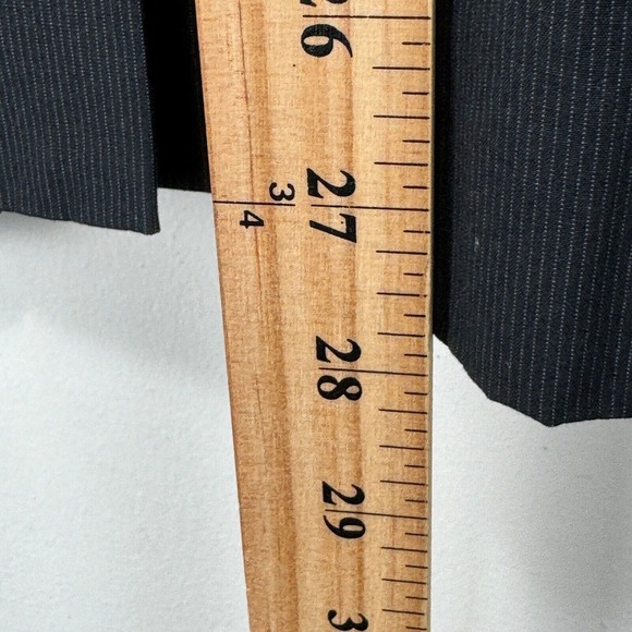 Saint Paul Blazer Sport Coat Men‎ XL Black Cotton Blend 2 Button Jacket Casual - Picture 8 of 12